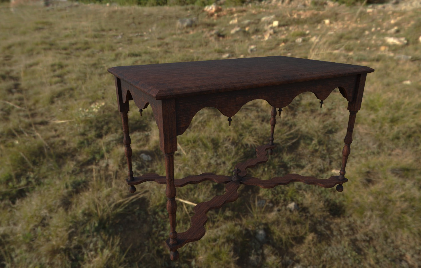Antique Table Set 2